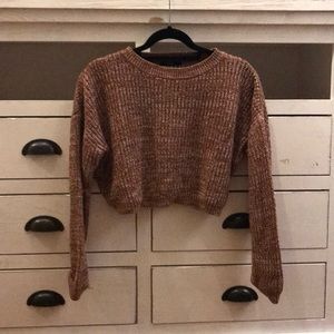 Cropped sweater